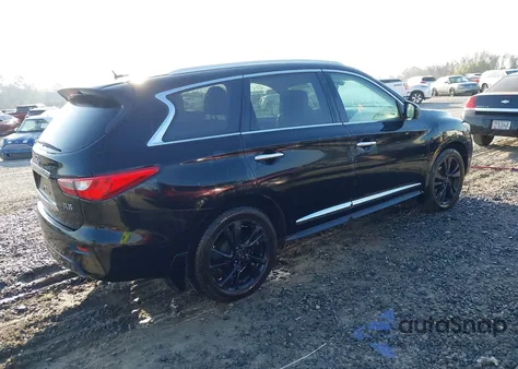 2013 Infiniti Jx35 z USA, uszkodzony, nr VIN 5N1AL0MN8DC303285